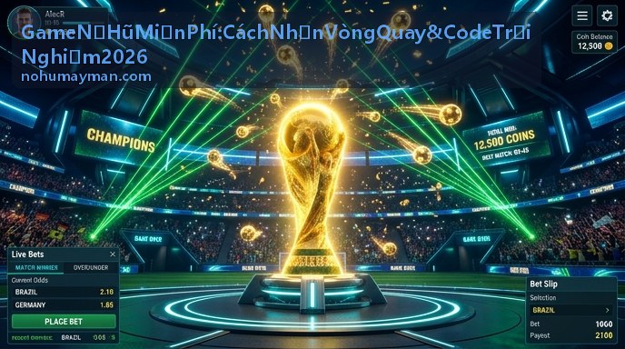 Khuyến mãi vòng quay miễn phí và code trải nghiệm nổ hũ 2026